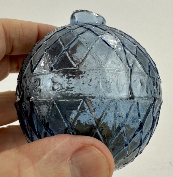 Antique Glass Target Ball No3