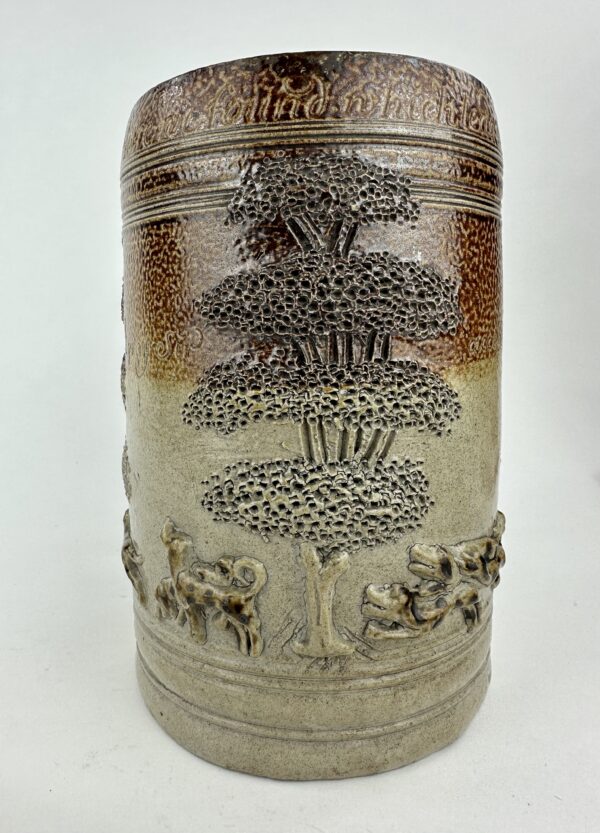 Vauxhall Pottery Stoneware Tankard Banstead Down