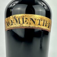 Purple Glass Apothecary Bottle Aq Menth