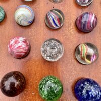 Antique Solitaire Board Superior German Marbles