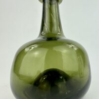 Antique Mini Half Size Mallet Wine Bottle