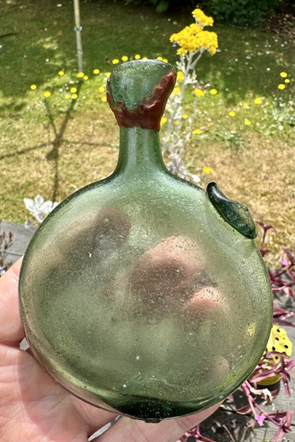 Riga Balsam Antique Glass Sealed Bottle Latvia