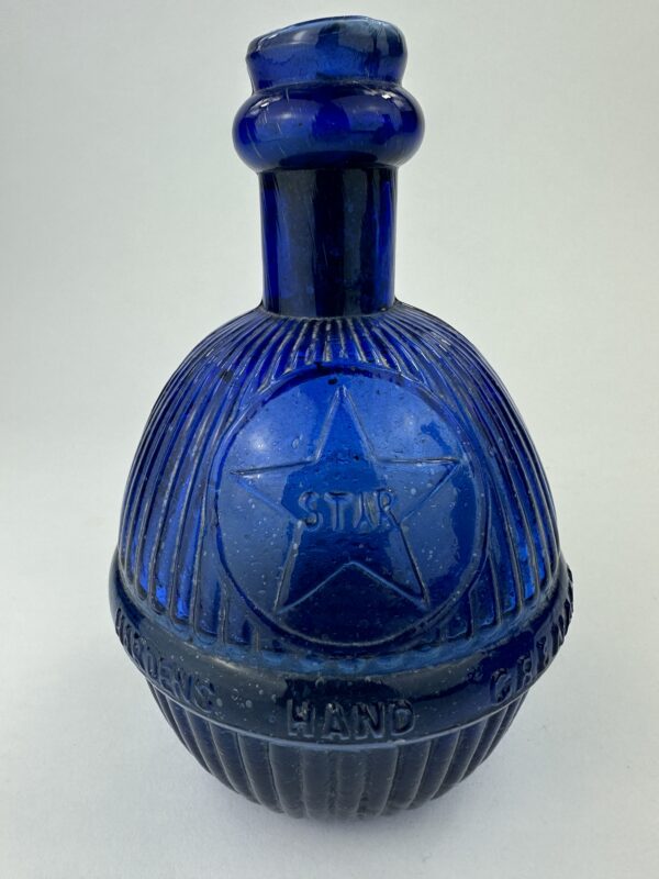 Hardens Star Fire Grenade Blue Glass