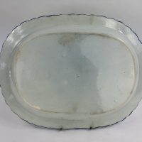 Large Pearlware Feather Edge Pottery Platter