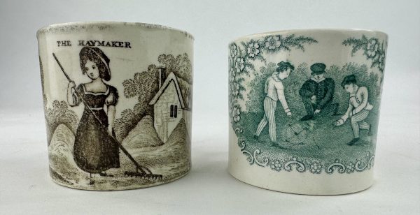 Davenport Creamware Pottery Children’s Mug
