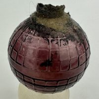 Rare Purple Glass Target Ball Gallery Range