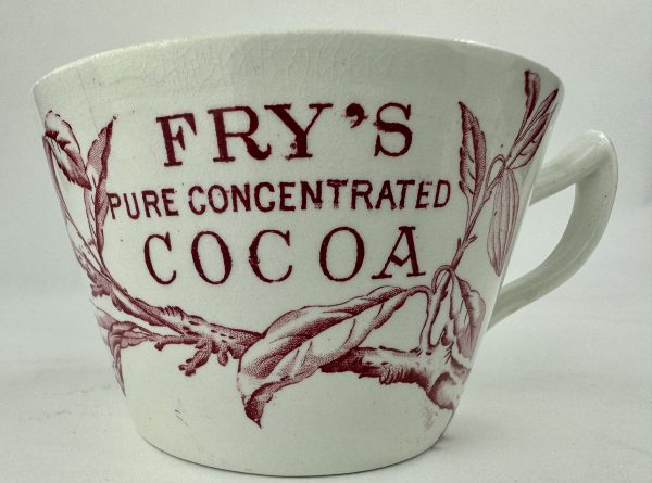 Fry’s Cocoa Advertising Pottery Mug