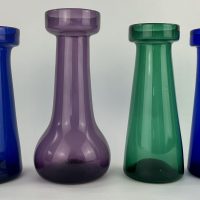 Antique Freeblown Hyacinth Bulb Vases