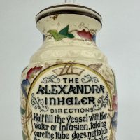 Alexandra Polychrome Pottery Inhaler
