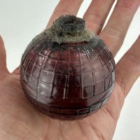 Rare Purple Glass Target Ball Gallery Range
