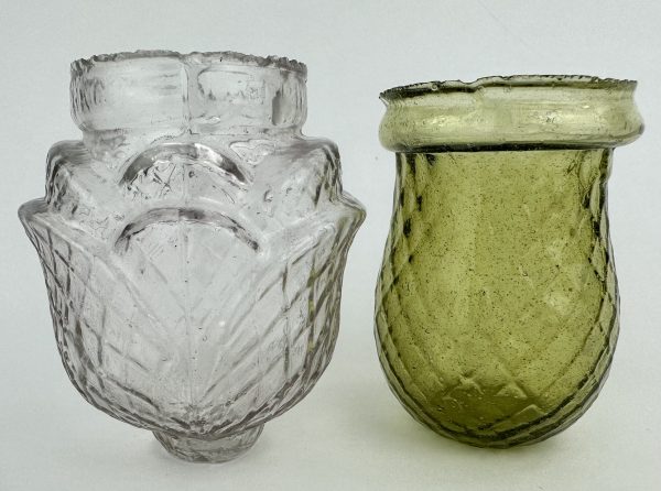 Rare Tulip Glass Fairy Lamp Defries & Son