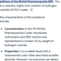 Blue Glass Poison Bottle Acid Hydrocyanic