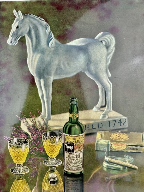 White Horse Scotch Whisky Laminate Advert