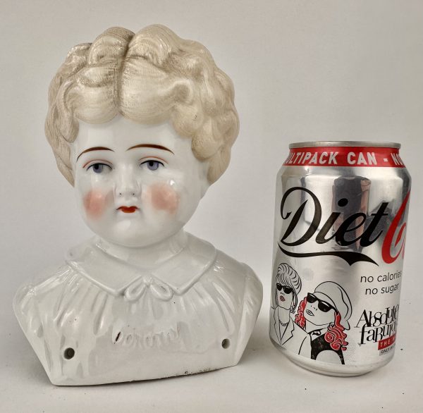 Giant Porcelain Dolls Head Dorothy German