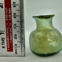 Apothecary Glass Phial Vial Bottle Patina