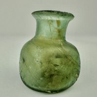 Apothecary Glass Phial Vial Bottle Patina