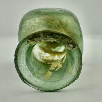 Apothecary Glass Phial Vial Bottle Patina