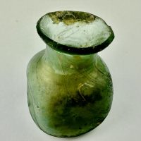 Apothecary Glass Phial Vial Bottle Patina
