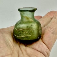 Apothecary Glass Phial Vial Bottle Patina