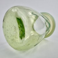 Antique Uranium Glass Fairy Lamp Night light