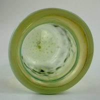 Antique Uranium Glass Fairy Lamp Night light