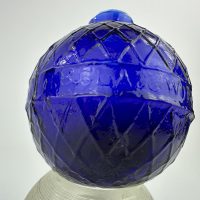 Antique Cobalt Blue Glass Target Ball Perth