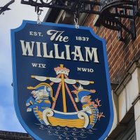 William 1V Stoneware Ale Tavern Tankard Selley Kensal Green
