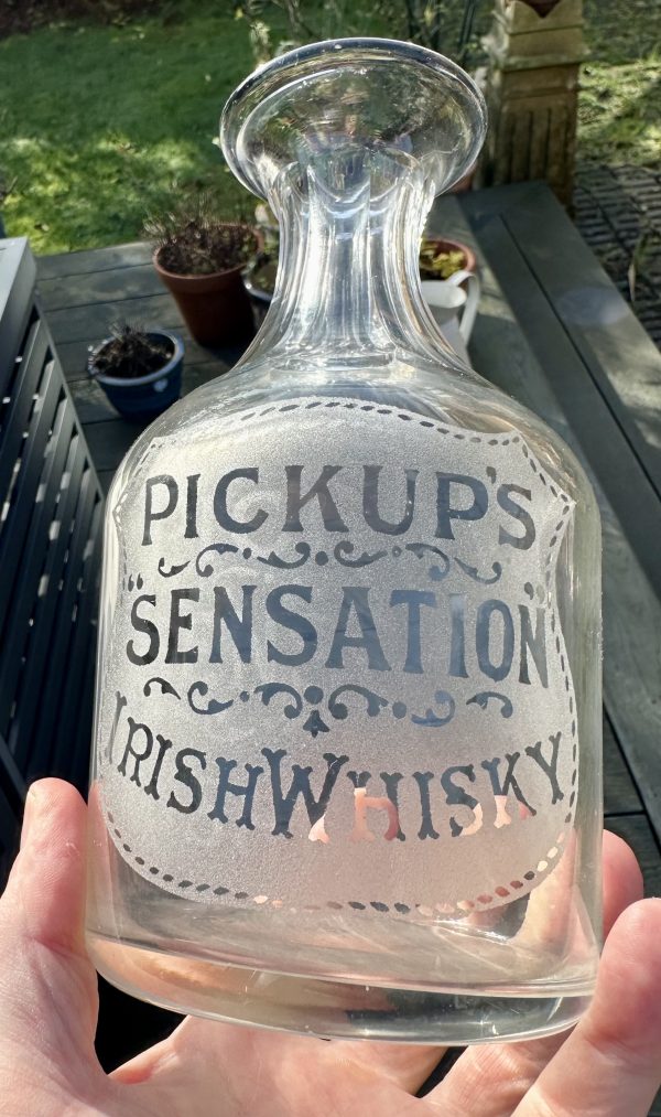 Pickup Irish Whisky Glass Decanter