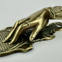 Ratcliff Brass Hand Paper Desk Letter Clip