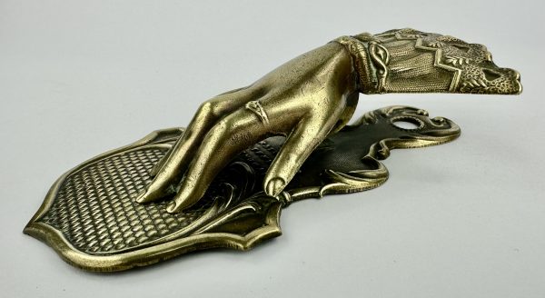 Ratcliff Brass Hand Paper Desk Letter Clip