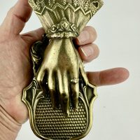 Ratcliff Brass Hand Paper Desk Letter Clip
