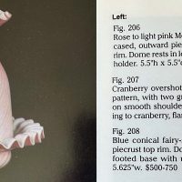 Pink Satin Glass Air trap Fairy Lamp Base