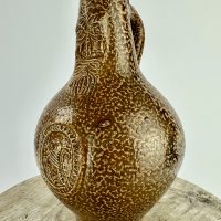 Rampant Lion Bartmann Bellarmine Stoneware Jug