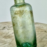 Antique Glass Apothecary Bottle Vial Phial