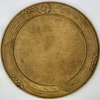 Antique Bread Board & Knife