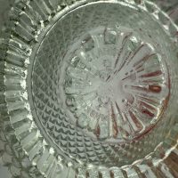 Burmese Glass Fairy Lamp Epergne