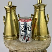 Johnson Cowkeeper Brass Miniature Show Churns