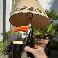 Carltonware Guinness Toucan Lamp Original