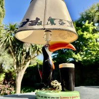 Carltonware Guinness Toucan Lamp Original