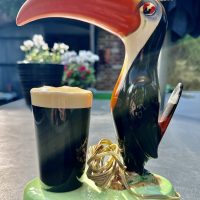 Carltonware Guinness Toucan Lamp Original