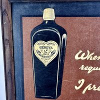 De Kuypers Rotterdam Holland Gin Advertising Card Advert