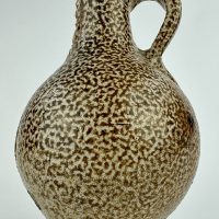 Antique Tiger Glaze Bartmann Bellarmine Jug