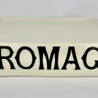 Fromage Ironstone Grocers Dairy Slab Rare!