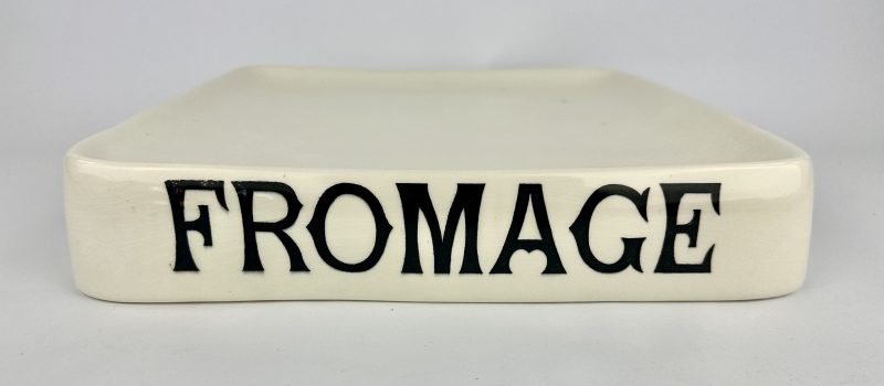 Fromage Ironstone Grocers Dairy Slab Rare!