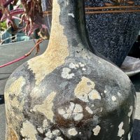 Antique Wonky Mallet Shipwreck Coral Bottle