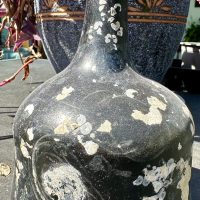 Antique Wonky Mallet Shipwreck Coral Bottle
