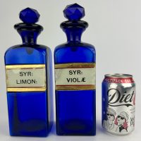 Syrup of Lemon Registered Design Apothecary Bottle