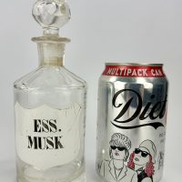 Rare Essence of Musk Apothecary Chemist Bottle