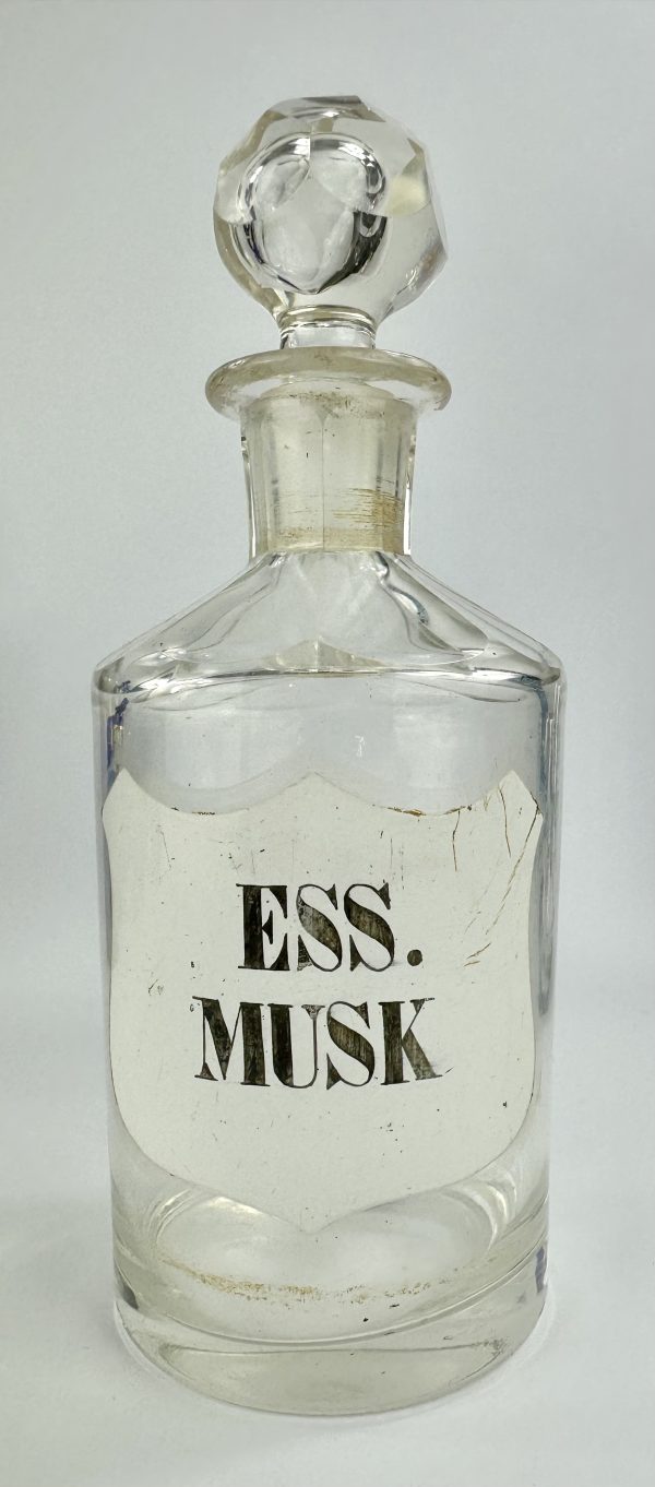 Rare Essence of Musk Apothecary Chemist Bottle