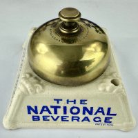 Rare Ivanhoe Scotch Whisky Table Bell